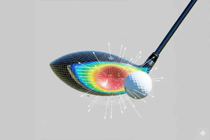 Analysis of golf driver performance.