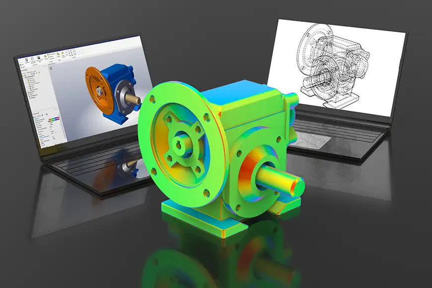 Image showing CAM software interface, depicting automated toolpath generation and CNC machine integration for efficient machining
